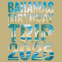 Bahamas Birthday Trip 2025 Vacation Party Crew Cruise Cooling Performance Crew T-Shirt