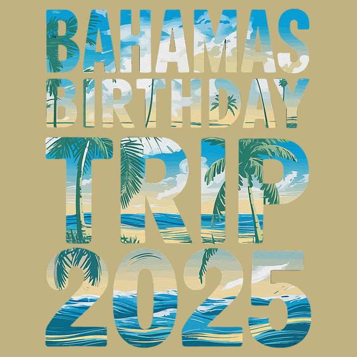 Bahamas Birthday Trip 2025 Vacation Party Crew Cruise Cooling Performance Crew T-Shirt