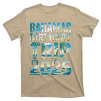 Bahamas Birthday Trip 2025 Vacation Party Crew Cruise T-Shirt