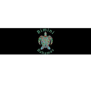 Bimini Bahamas Tribal Turtle Gift Bumper Sticker