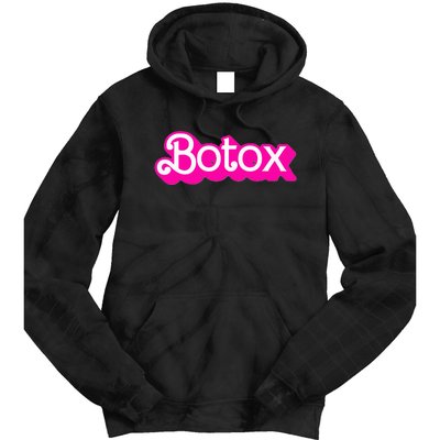 Botox Barb Trending But First Cute Fun Pink Botox Barb Tie Dye Hoodie