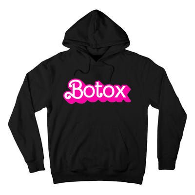 Botox Barb Trending But First Cute Fun Pink Botox Barb Tall Hoodie