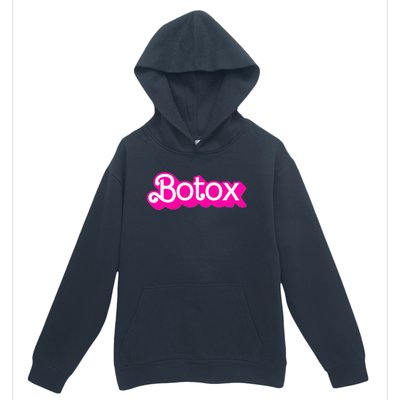 Botox Barb Trending But First Cute Fun Pink Botox Barb Urban Pullover Hoodie