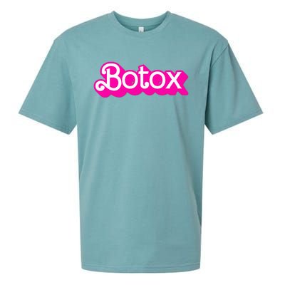 Botox Barb Trending But First Cute Fun Pink Botox Barb Sueded Cloud Jersey T-Shirt