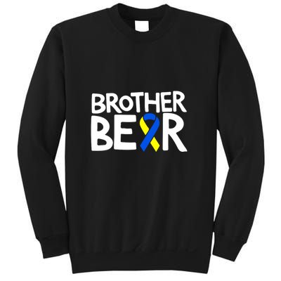 Brother Bear T21 Day Down Syndrome Awareness Gift Sweatshirt