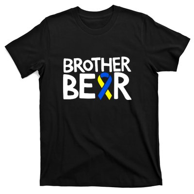 Brother Bear T21 Day Down Syndrome Awareness Gift T-Shirt