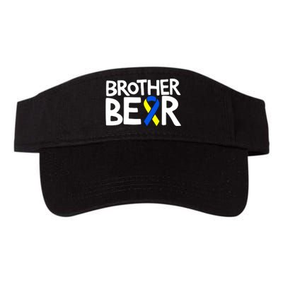 Brother Bear T21 Day Down Syndrome Awareness Gift Valucap Bio-Washed Visor