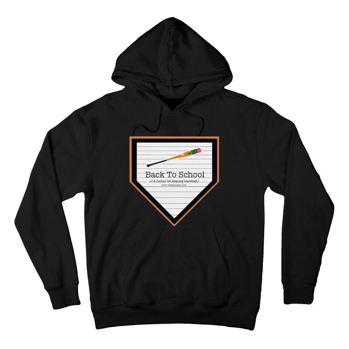 Baseball Back To School Hoodie