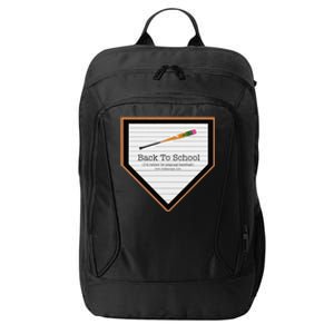 Baseball Back To School City Backpack