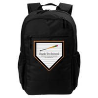 Baseball Back To School Daily Commute Backpack