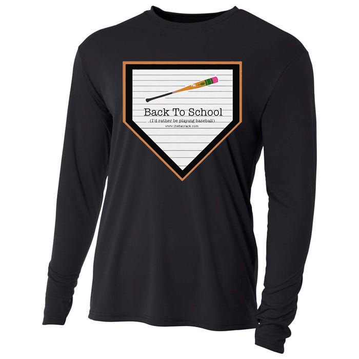 Baseball Back To School Cooling Performance Long Sleeve Crew