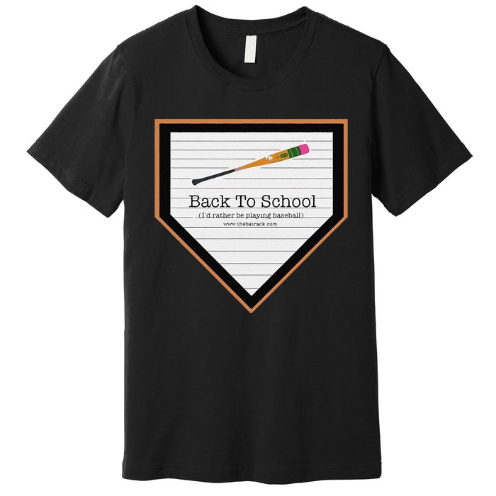 Baseball Back To School Premium T-Shirt