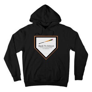 Baseball Back To School Tall Hoodie