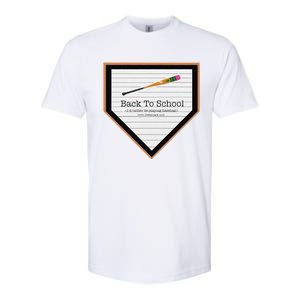 Baseball Back To School Softstyle CVC T-Shirt