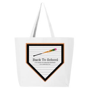 Baseball Back To School 25L Jumbo Tote