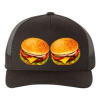 Big Boobs Two Big Hamburger Titty Boobie Yupoong Adult 5-Panel Trucker Hat