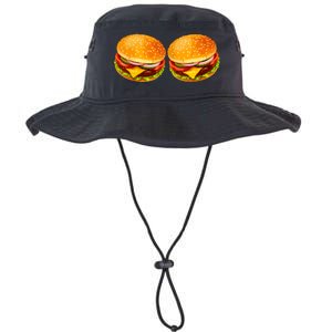 Big Boobs Two Big Hamburger Titty Boobie Legacy Cool Fit Booney Bucket Hat