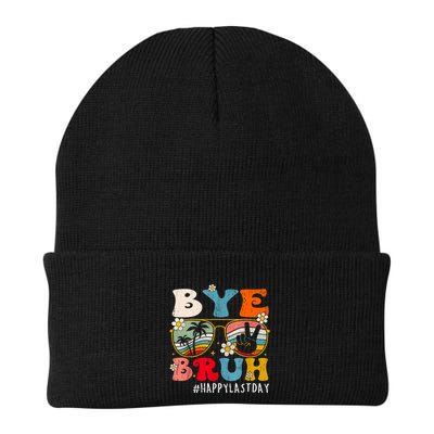 Bye Bruh Teacher Happy Last Day Of School Hello Summer Funny Beanie