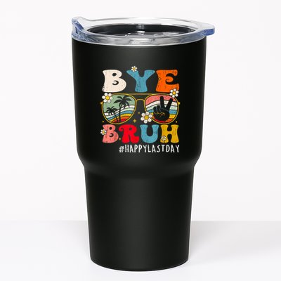 Bye Bruh Teacher Happy Last Day Of School Hello Summer Funny Tumbler