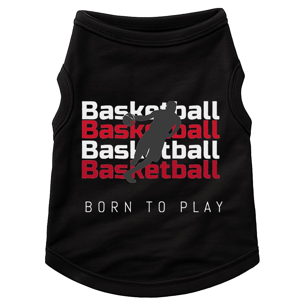 Basketball Born To Play Doggie Tank