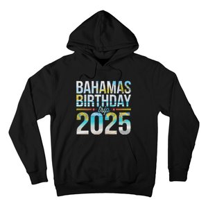 Bahamas Birthday Trip 2025 Vacation Party Crew Cruise Hoodie