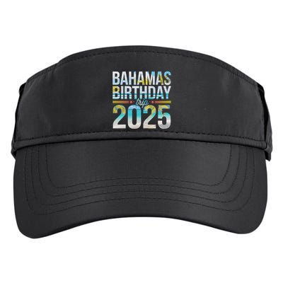 Bahamas Birthday Trip 2025 Vacation Party Crew Cruise Adult Drive Performance Visor