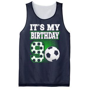 Birthday Boy Tees 9 Soccer Its My 9th Birthday Soccer Mesh Reversible Basketball Jersey Tank