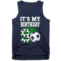 Birthday Boy Tees 9 Soccer Its My 9th Birthday Soccer Tank Top