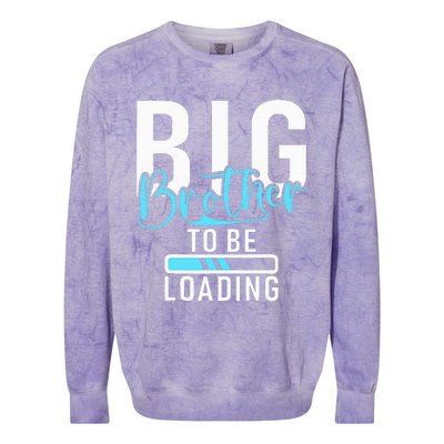 Big Brother to be Loading Big Brother Colorblast Crewneck Sweatshirt