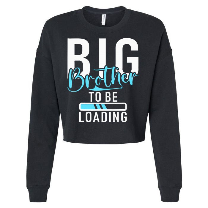Big Brother to be Loading Big Brother Cropped Pullover Crew
