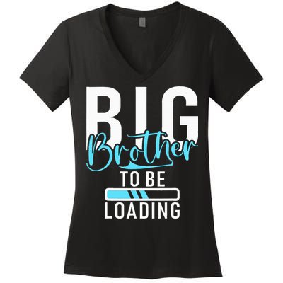 Big Brother to be Loading Big Brother Women's V-Neck T-Shirt