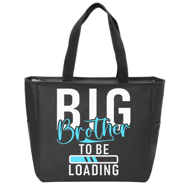 Big Brother to be Loading Big Brother Zip Tote Bag