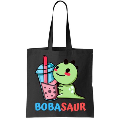 Bobasaur Bubble Tea Boba Dinosaur Kawaii Cute Dino Pun Bag