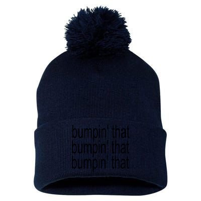 Bratty Bumpin That Brat Pom Pom 12in Knit Beanie