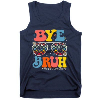 Bye Bruh Teacher Happy Last Day Of School Hello Summer Funny Tank Top