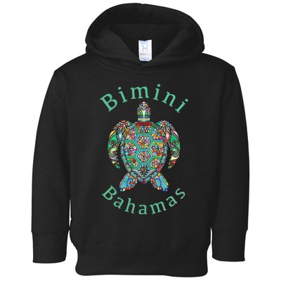 Bimini Bahamas Tribal Turtle Gift Toddler Hoodie