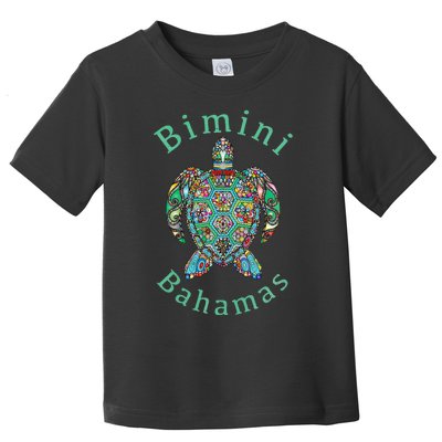 Bimini Bahamas Tribal Turtle Gift Toddler T-Shirt