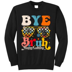 Bye Bruh Teacher Happy Last Day Of School Hello Summer Funny Sweatshirt