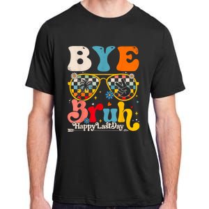 Bye Bruh Teacher Happy Last Day Of School Hello Summer Funny Adult ChromaSoft Performance T-Shirt