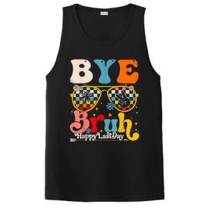 Bye Bruh Teacher Happy Last Day Of School Hello Summer Funny PosiCharge Competitor Tank