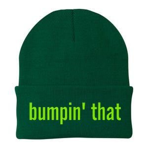 Bratty Bumpin That Brat Themed Bumper Knit Cap Winter Beanie