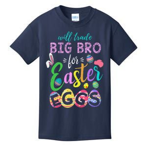 Brother Bro Trade Eggs Easter Day Happy Easter Sunday Kids T-Shirt