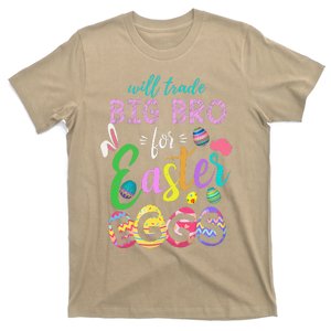 Brother Bro Trade Eggs Easter Day Happy Easter Sunday T-Shirt