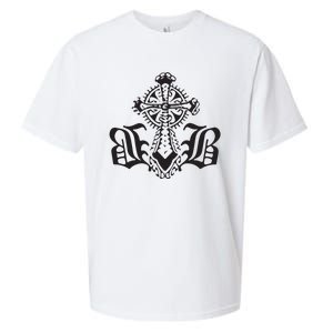 Bournedrip Bb Tribal Cross Sueded Cloud Jersey T-Shirt