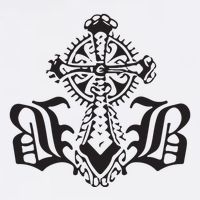 Bournedrip Bb Tribal Cross Cooling Performance Crew T-Shirt
