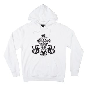 Bournedrip Bb Tribal Cross Hoodie