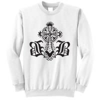 Bournedrip Bb Tribal Cross Sweatshirt