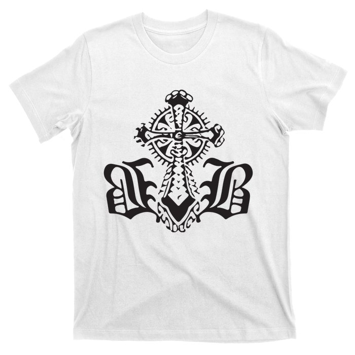 Bournedrip Bb Tribal Cross T-Shirt