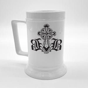 Bournedrip Bb Tribal Cross Beer Stein