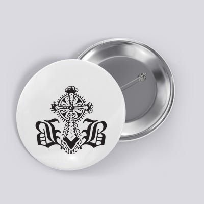 Bournedrip Bb Tribal Cross Button